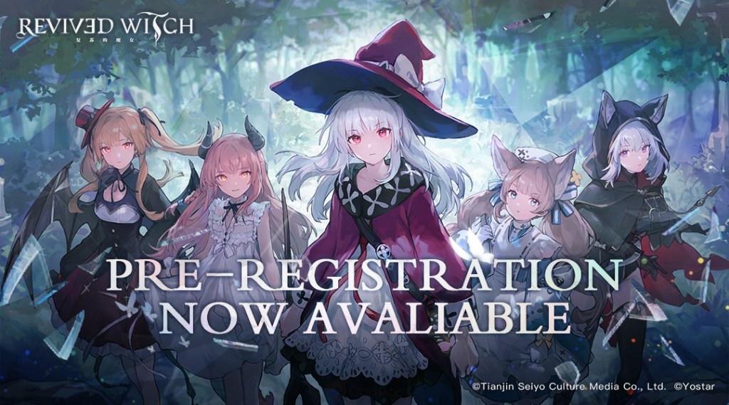 Yostar Games’ Revived Witch Now Opens for Global Pre-registration
