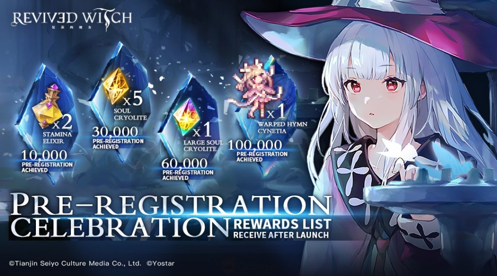 Yostar Games’ Revived Witch Now Opens for Global Pre-registration