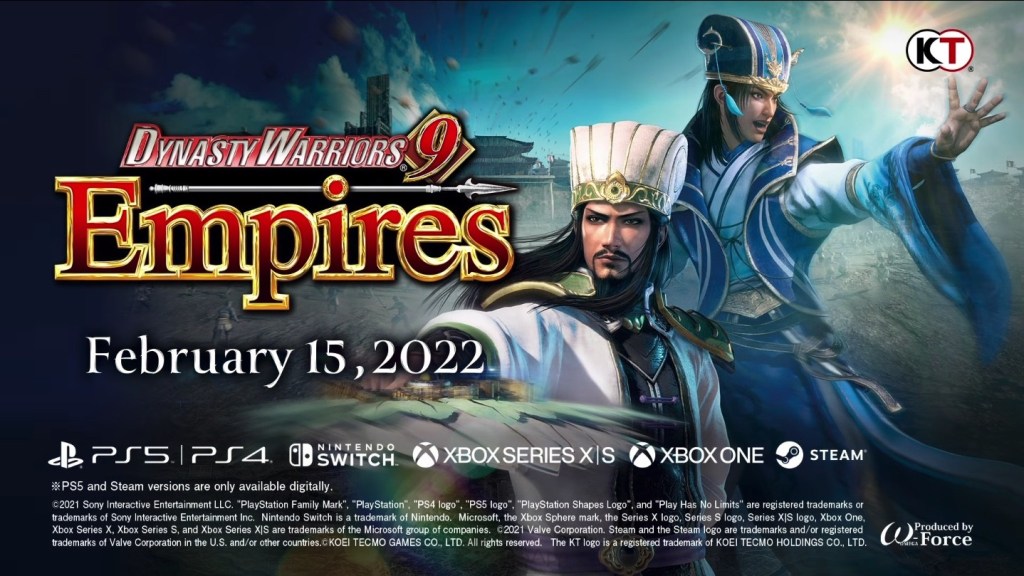 Dynasty Warriors 9 Empires Launches 23rd Dec for PC & Console 15th Feb for the West