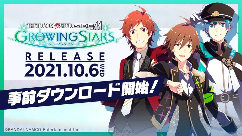 The Idolmaster SideM: Growing Star Release Date Confirmed on October 6! Pre-load Available Now!
