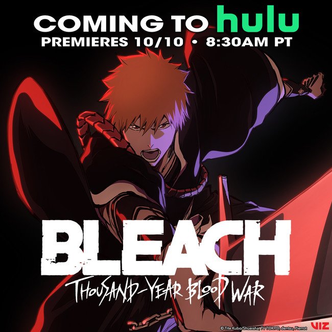 Bleach: Thousand-Year Blood War Anime Streams on Hulu in U.S., Disney+ Internationally