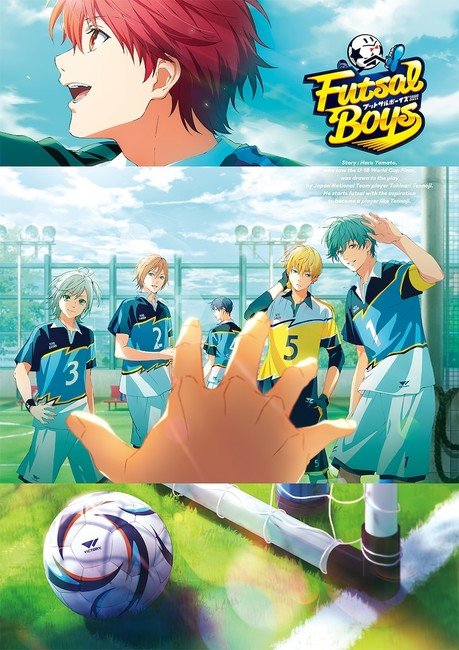 Futsal Boys!!!!! TV Anime Reveals New Visual, January 9 Premiere
