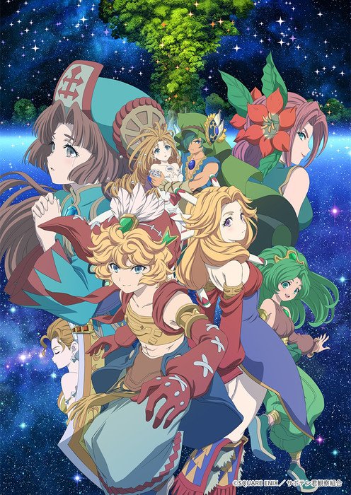Legend of Mana: The Teardrop Crystal Anime's Video Reveals More Cast, October Debut, Opening Song