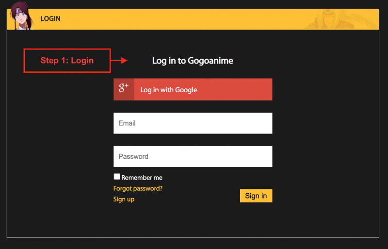 Guiding | How to delete your account on Gogoanime site?