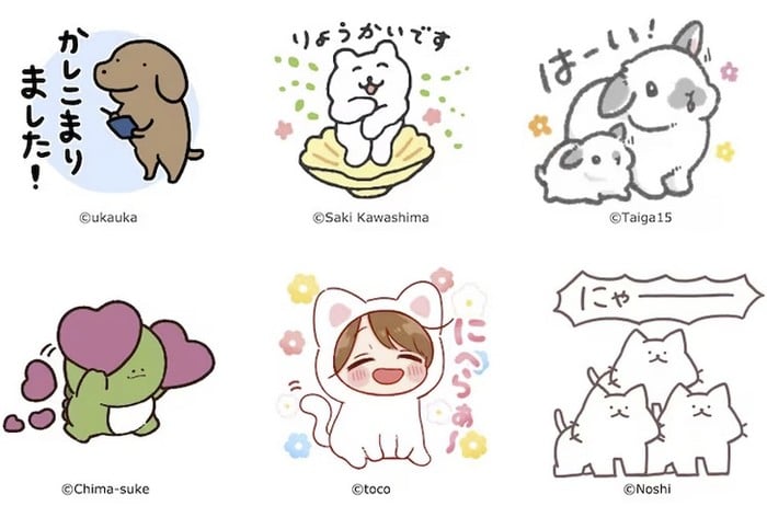 LINE Sticker Characters Get TV Anime in 2024