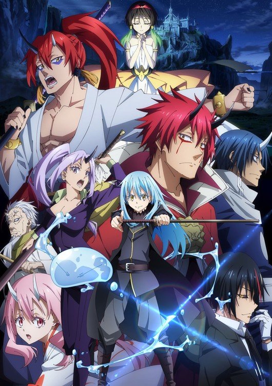 That Time I Got Reincarnated as a Slime Film Unveils November 25 Debut, New Characters in Poster