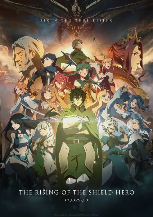 The Rising of the Shield Hero Season 3 Reveals More Cast, Theme Song Artists