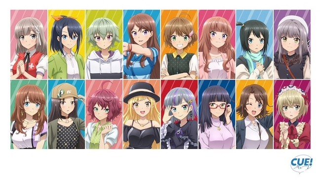 CUE! Voice Actress Anime Reveals 1st Promo Video, January 2022 Debut